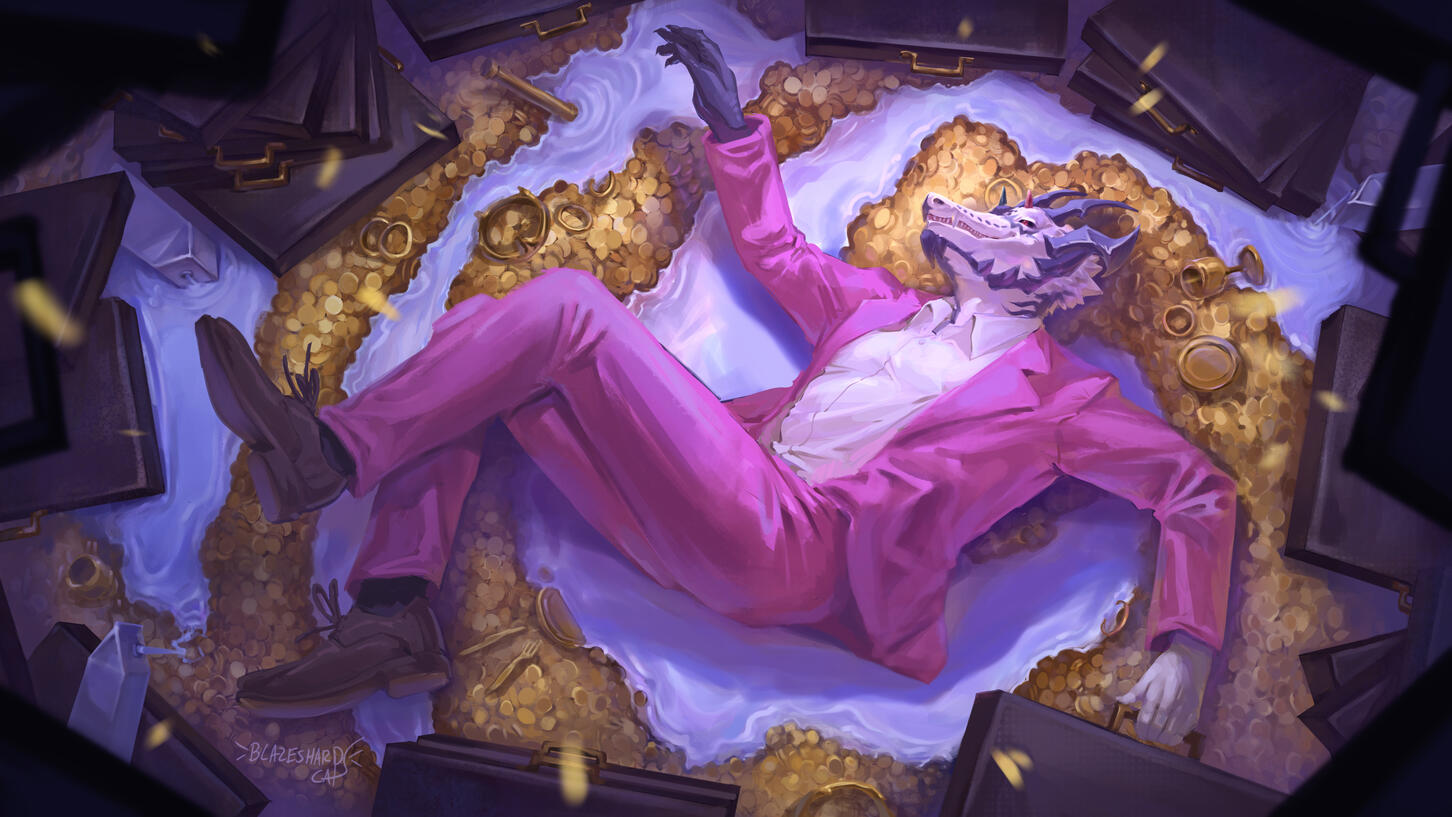 Illustration for &quot;Just Roll With It&quot; thumbnail anthology